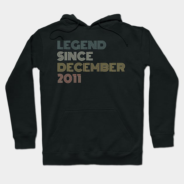 Legend Since December 2011 Hoodie by Quardilakoa